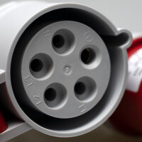 CEE Starkstrom Adapter 16A auf 32A 1m mit Phasenwender 223201