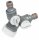 Schlauchkupplung Reparator Typ Y mit 2 Ventilen 1x3/4 WL-2222