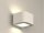 Wandleuchte "KUBIK ROUNDED 8 " Keramik Wandlampe Lampe Leuchte Gipslampe 7719