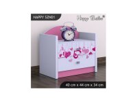 5-teiliges Set Jugendzimmer Kindermöbel "sinkende Herzen" Kinderbett für Mädchen