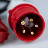 CEE Starkstrom Adapter 1m Stecker - Steckdose 16A/16A 32A/32A 5x2,5mm 5x4mm mit/ohne Phasenwender