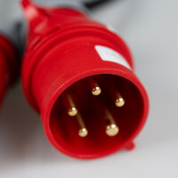 CEE Starkstrom Adapter 1m Stecker - Steckdose 16A/16A...