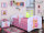 3 teiliges Set Jugendzimmer Kindermöbel Zimmermöbel "Verliebter Bär 160x80