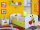 3-teiliges Set Jugendzimmer Kindermöbel Zimmermöbel "Biene mit Herz" 160 x80