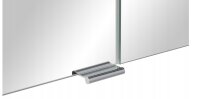 Badmöbel Set SPEK WEISS Hochglanz mit Waschbecken / SPIEGELSCHRANK AM-KLS-800-C7