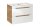 Badmöbel Set ARUBA-WEISS/EICHE 80 Badmöbel Set mit Waschbecken Badmöbelset LED