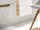 Badmöbel Set ARUBA-WEISS/EICHE 60 Badmöbel Set mit Waschbecken Badmöbelset LED