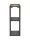 Badmöbel MONACO GRAU-EICHE HAMILTON SOFT-CLOSE LED  / REGAL UNTEN MONACO GREY 810