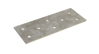 1x Lochplatten Holzverbinder Flachverbinder 80x120x2 mm...