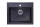 Granit Spüle + Siphon Einbauspüle Küchenspüle Spülbecken DG016 Schwarz 58x48cm