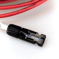SET 6mm2 Solarkabel Verlängerungskabel Rot | Schwarz  MC4 Stecker Solarstecker PV 10m