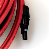 SET 6mm2 Solarkabel Verlängerungskabel Rot | Schwarz  MC4 Stecker Solarstecker PV 10m
