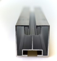 Set Solarprofil 2x 105 cm ALU - Gesamtlänge 210 cm inklusive Zubehör | T Photovoltaik