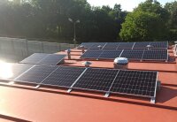 Aufständerung für Flachdach ohne Bohrung Solarmodul Halterung RE 30 Grad / 35mm Endklemme
