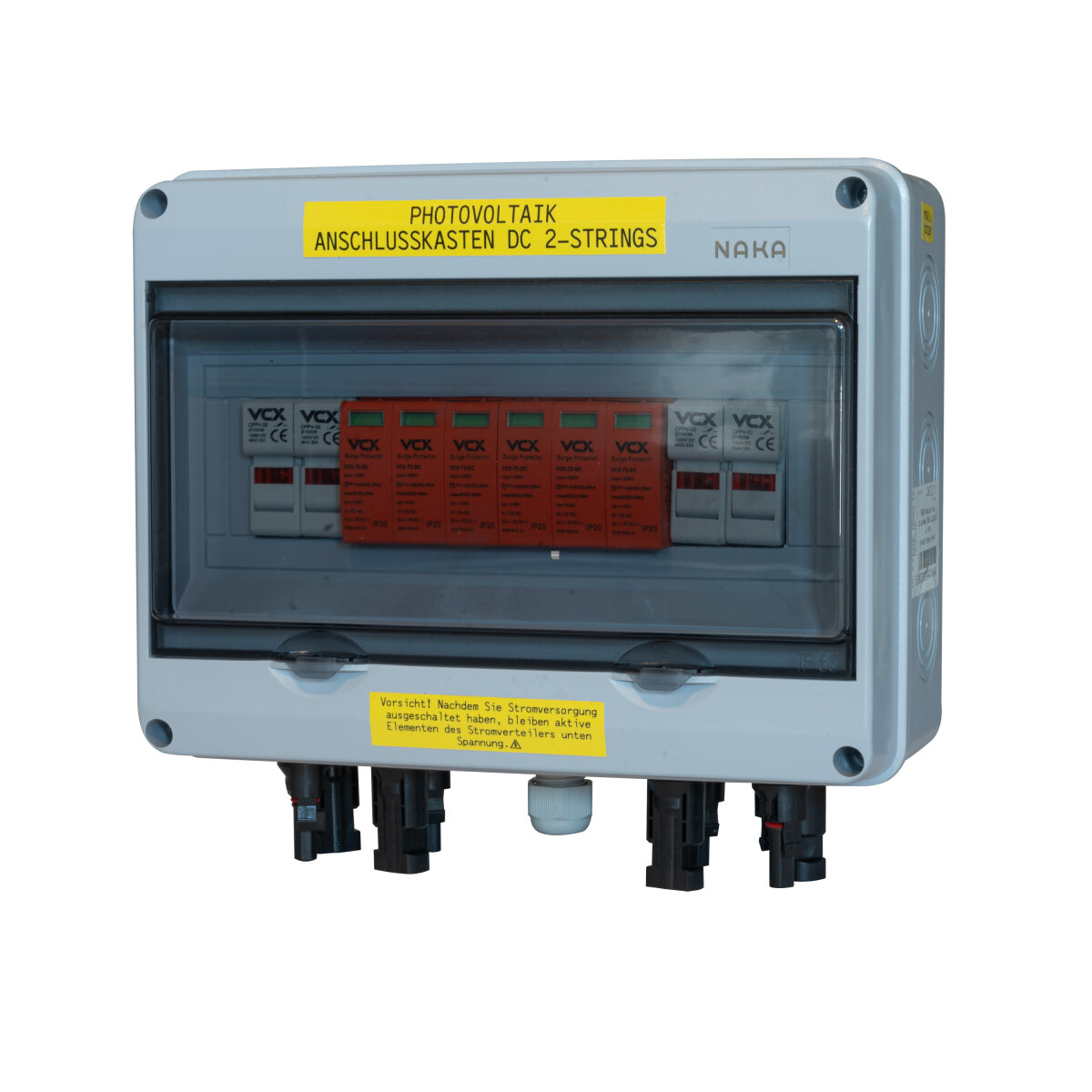 0% Anschlusskasten Photovoltaik Ac / Dc Pv 1-8 Strings 1200V