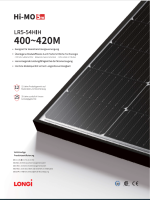0% MwSt. Privat DE SET 6x Solarmodul 410 W Longi Solar PV...