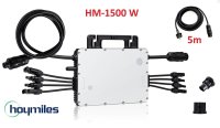 Hoymiles HM-1500 Microwechselrichter mit 5m Kabel...