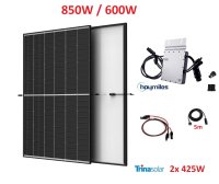 0% DE 850W / 600W Trina Solar Balkonkraftwerk Photovoltaik Solaranlage Hoymiles 600W