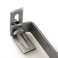 0% MwSt.1x Photovoltaik Dachhaken verstellbar Solar PV Halterung Edelstahl 5mm Dachpfanne 15