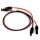 0% SET 6mm2 Solarkabel Verlängerungskabel Rot | Schwarz  MC4 Stecker Solarstecker PV 2m