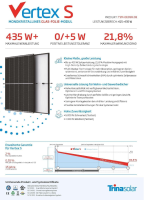 0% MwSt. 850 W /800 W Balkonkraftwerk Photovoltaik Steckerfertig Hoymiles 800W Trina Solar 425W Rahmen Schwarz