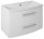 Badmöbel Set LIVIA 80 Weiß Hochglanz mit Waschbecken verschiedene Kombinationen