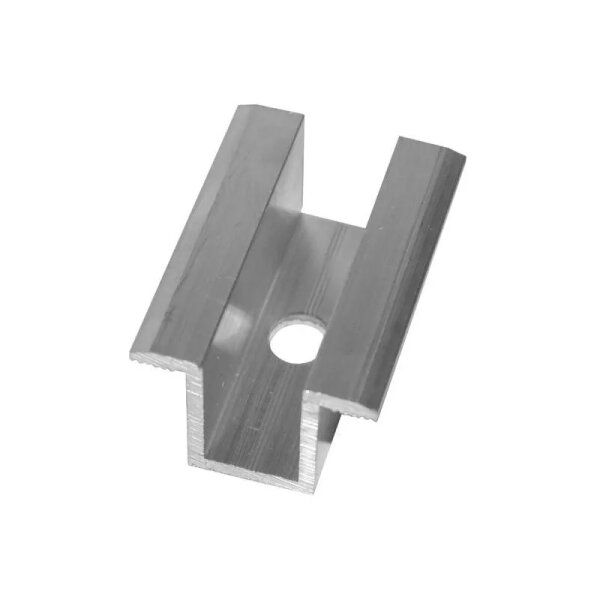 0% DE 30x ALU Mittelklemme Silber Module Universal für Solar PV Photovoltaik