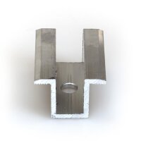 0% DE 30x ALU Mittelklemme Silber Module Universal für Solar PV Photovoltaik