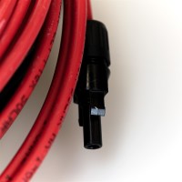 SET 0% MwSt. 4mm2 Solarkabel Verlängerungskabel Rot | Schwarz  MC4 Stecker Solarstecker PV -10m