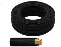 Erdkabel YKY / NYY-J METERWARE 5 x 6mm²|1m
