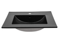 Waschbecken Schwarz Keramik CFP-60D E-8003 LAVA BLACK 60...