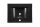 Waschbecken Schwarz Keramik CFP-60D E-8003 LAVA BLACK 60 DP- double packing