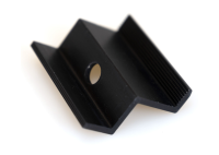 1 x SET Endklemme Schwarz 30mm + Zylinderkopfschraube M8x20mm + Nutenstein mit Kugel 0% MwSt.