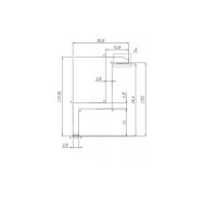 1 x SET Endklemme Schwarz 30mm + Zylinderkopfschraube M8x20mm + Nutenstein mit Kugel 0% MwSt.