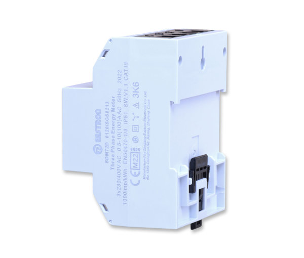 Wechselstromzähler Eastron 100A 3-phasig Stromzähler LCD DIN Hutschiene MID Reset
