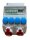 Wandverteiler Stromverteiler CEE 32A 16A 230V Schuko mit Sicherungen LS / Stromzähler LCD / ROS11/x-21/S  97V-2