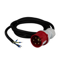 CEE Maschinen Anschlusskabel Stecker mit Phasenwender 16A...