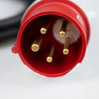 CEE Maschinen Anschlusskabel Stecker mit Phasenwender 32A...