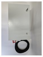 IP54 Metall Stromverteiler Wandverteiler CEE 32A 16A Schuko mit HAGER Sicherungen FI /LS  Stromzähler