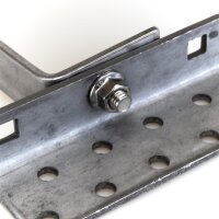 0% DE MwSt. 8 x Photovoltaik Dachhaken verstellbar Solar PV Halterung Edelstahl 5mm  HET 14 cm TUV