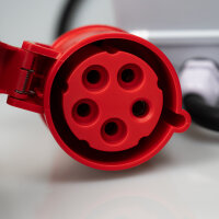 32A MID geeicht - Mobiler Digital Stromzähler Zwischenstecker Box 3m 400V / 32A   CEE-Stecker Und Kupplung