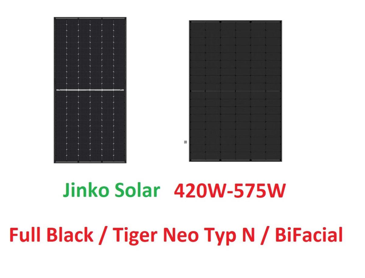 420-575W Solarmodul Jinko Solar / Tiger Neo N-Type / BiFazial / Full , 74,79 €