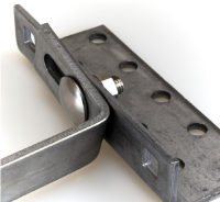 0% MwSt. 1 x Photovoltaik Dachhaken verstellbar Solar PV Halterung Edelstahl 5mm  HET 14 cm TUV