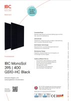 Solarmodule 395W IBC MonoSol 395 GS10-HC Solarpanel Full...