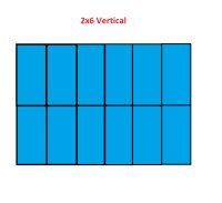 2x6 Vertical Photovoltaik PV Freiland Unterkonstruktion...
