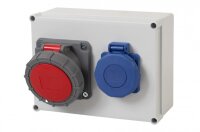 IP65 Stromverteiler Wandverteiler Steckdosen verdrahtet...