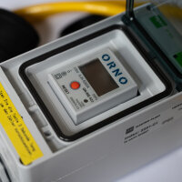 16A MID geeicht Mobiler Digital Stromzähler Zwischenstecker Box 230V / 16A  Schuko Stecker Und Kupplung S230VRM10m
