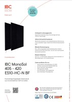 BiFazial Solarmodule 425W IBC MonoSol 425 ES10-HC-N BF...