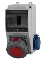 IP65 Stromverteiler Wandverteiler Steckdosen verdrahtet...