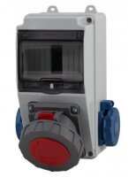 IP65 Stromverteiler Wandverteiler Steckdosen verdrahtet...